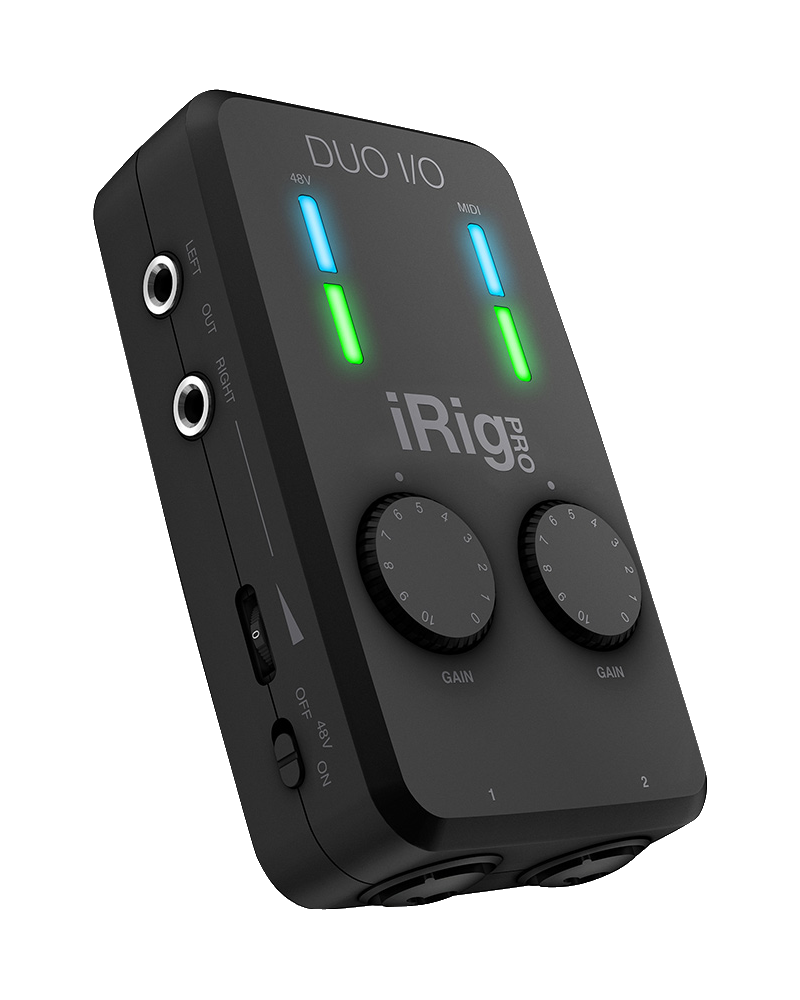 iRig Pro Duo I/O - Portable, Flexible, Feature-Rich, Sound 