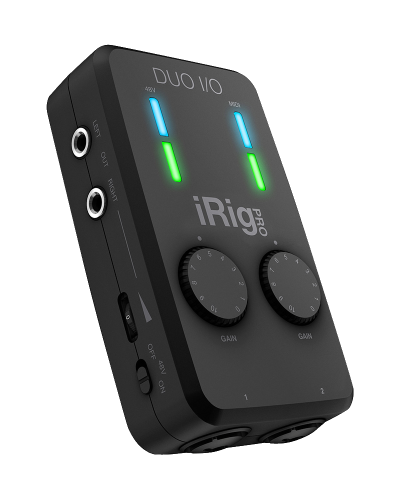 iRig Pro Duo I/O - Portable, Flexible, Feature-Rich, Sound Interface ๐